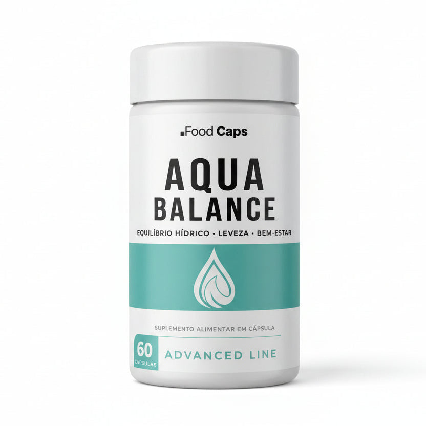 Suplemento para desinchaço e equilíbrio hídrico em cápsulas - Aqua Balance Advanced Foodcaps