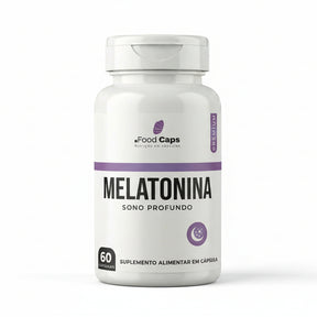 Suplemento de melatonina premium em cápsulas - Foodcaps premium
