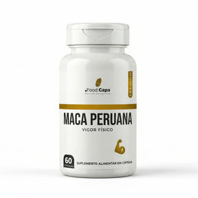 Suplemento de maca peruana premium em cápsulas - Foodcaps premium