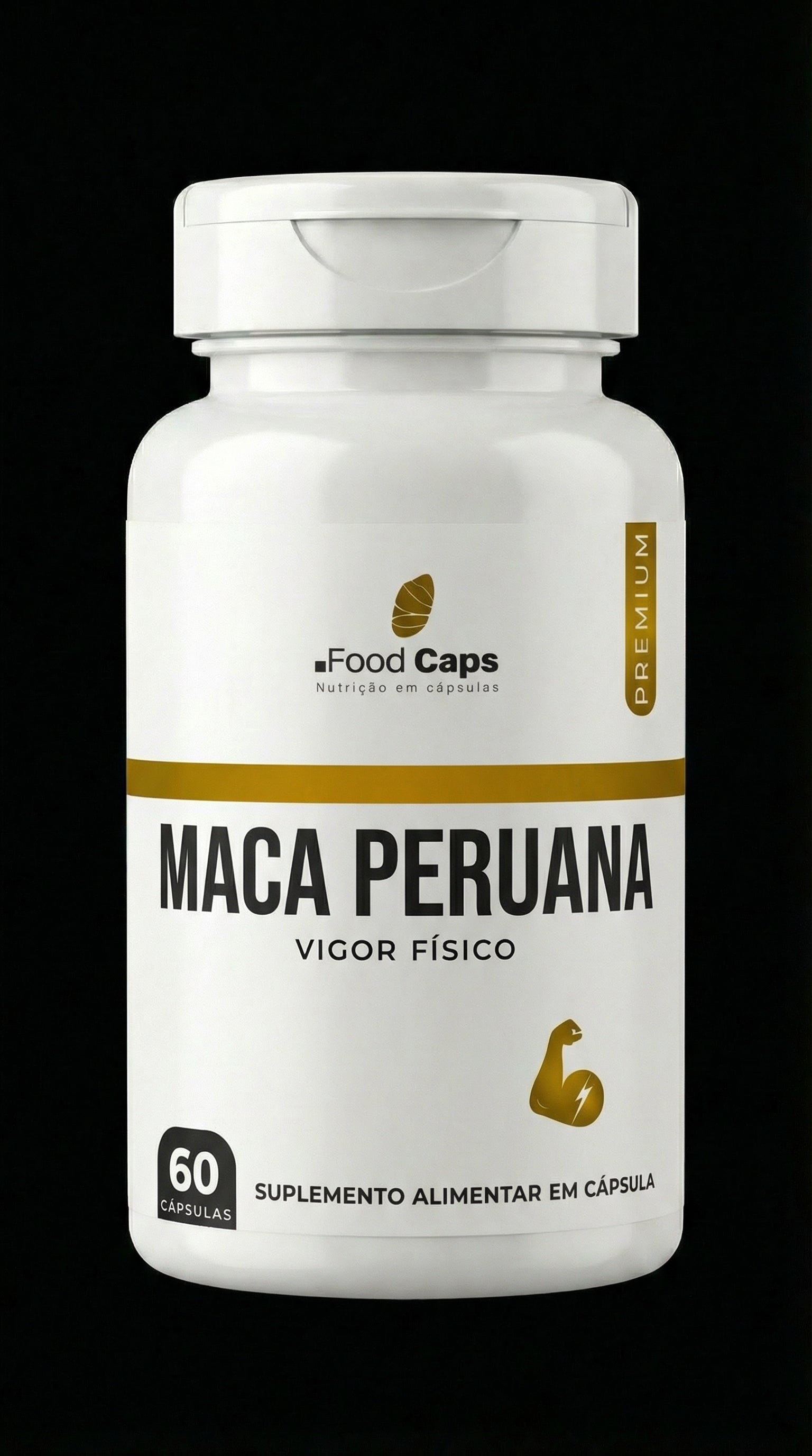 Suplementos para energia e vitalidade masculina premium em cápsulas - Kit Vitalidade Masculina Foodcaps premium