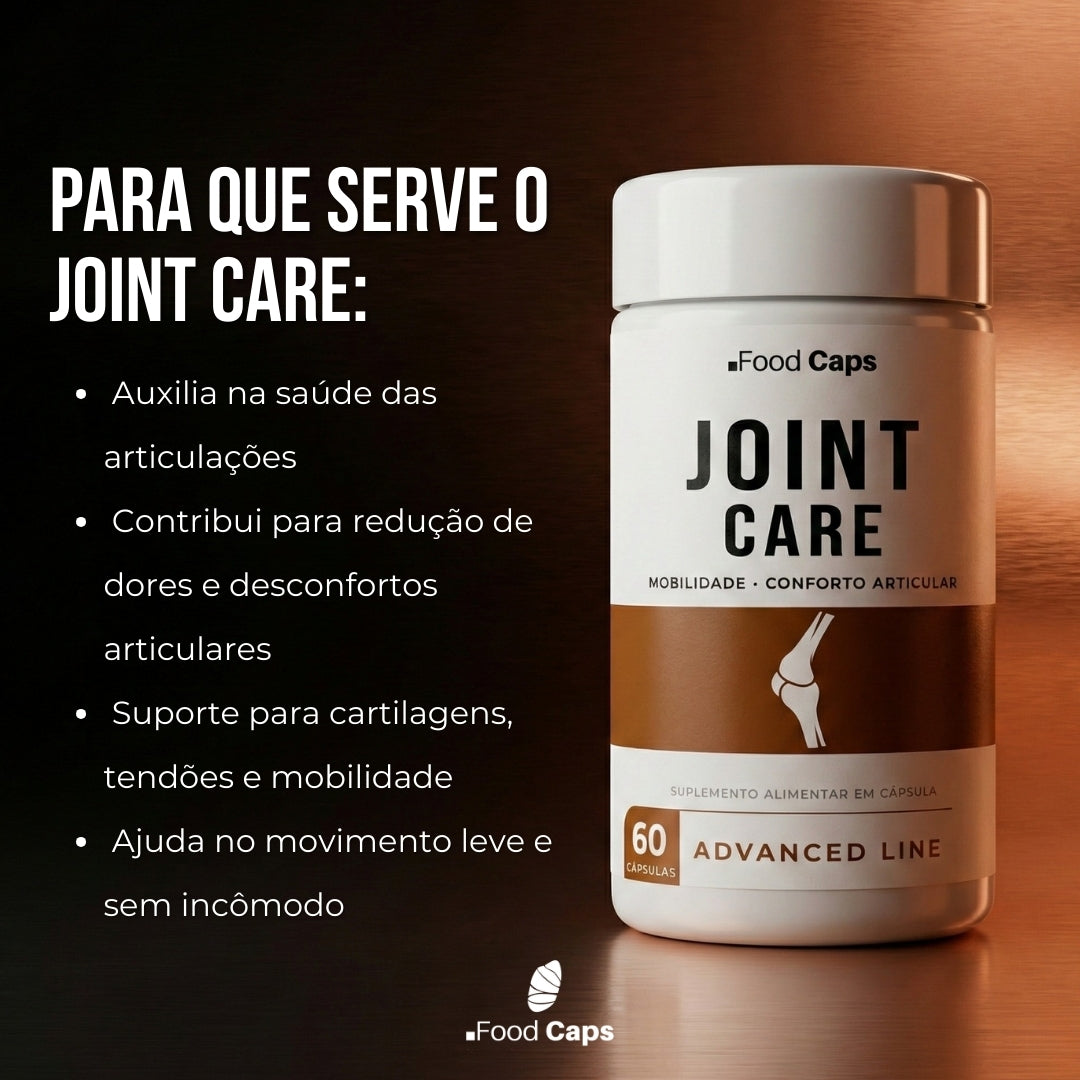 Suplemento para saúde das articulações e mobilidade em cápsulas - Joint Care Advanced Foodcaps