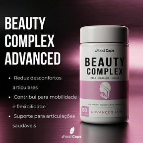 Suplemento para pele, cabelos e unhas em cápsulas - Beauty Complex Advanced Foodcaps