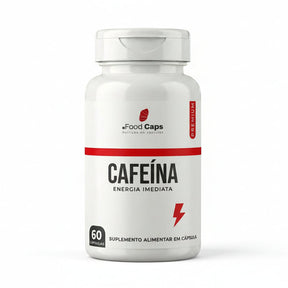 Suplemento de cafeína premium em cápsulas - Foodcaps premium