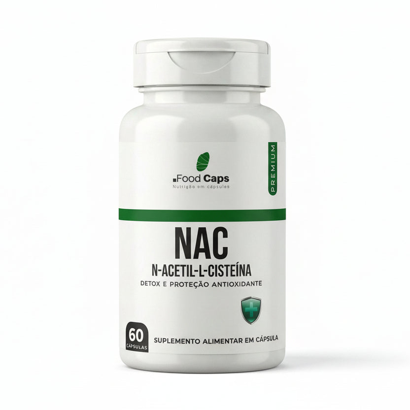 Suplemento de nac premium em cápsulas - Foodcaps premium
