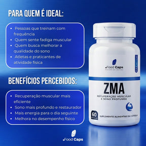 Suplemento de zma premium em cápsulas - Foodcaps premium